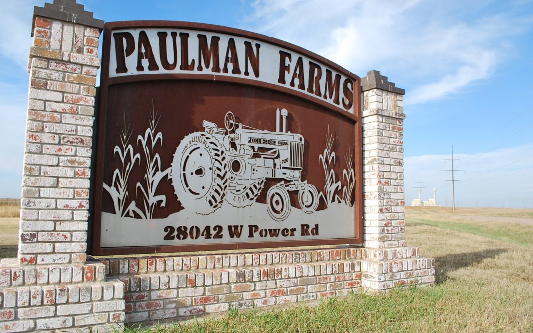Paulman Farms sign