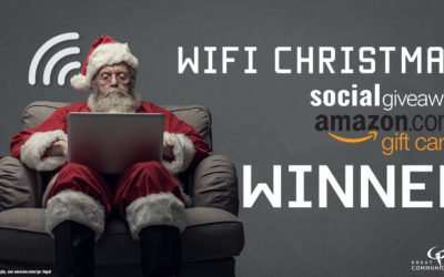 Wifi Christmas Social Giveaway Winner