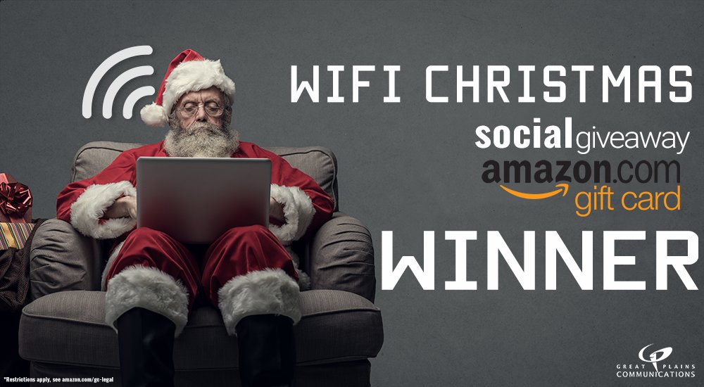 wifi christmas social giveaway