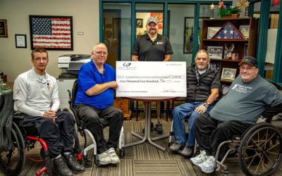 A Donation to the Paralyzed Veterans of America, Great Plains Chapter