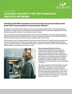 opt SD WAN Solution Brief Financial Services