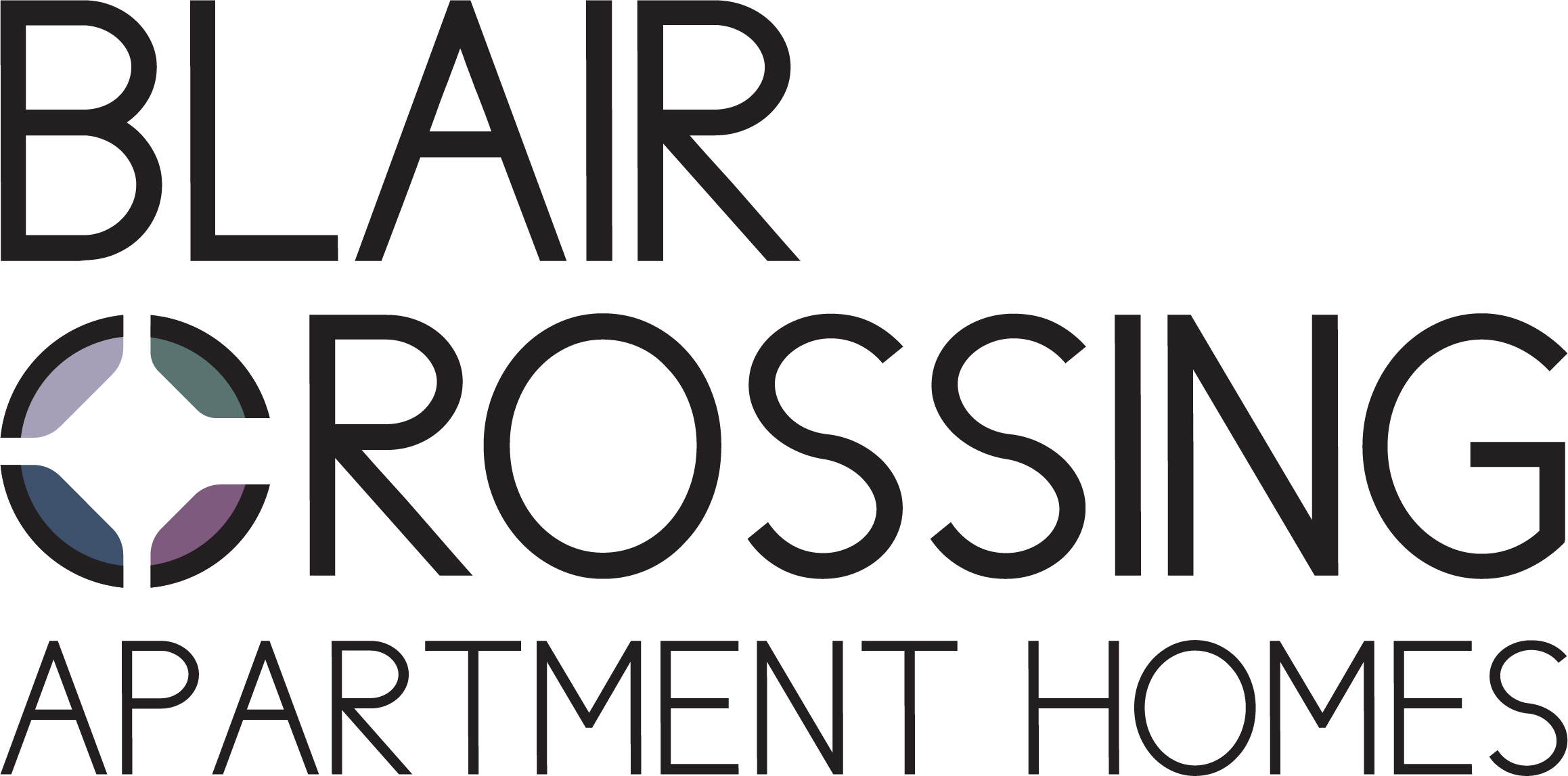 Blair Crossing Logo Stacked